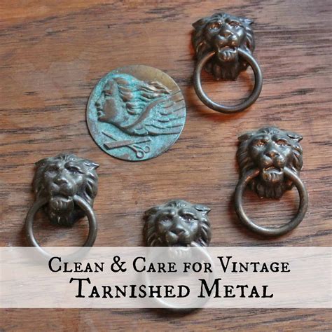 how to get tarnish out of metallic fabric|how to clean tarnished metal.